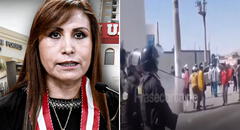 Ciudadanos tiraron piedras y rechazaron presencia de la fiscal de la Nación en Moquegua y Tacna