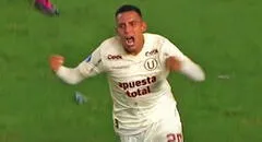 Revive los agónicos goles de Riveros y Valera para el 2-2 de la 'U' ante Goiás en la Sudamericana
