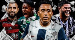 ¿Qué lugar ocupa Alianza Lima en la tabla de valores de mercado de la Copa Libertadores?