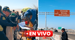 Crisis migratoria Perú-Chile EN VIVO: policías y ciudadanos extranjeros se enfrentaron en frontera