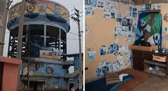Así es la vida dentro del peligroso tanque abandonado de los Barracones del Callao