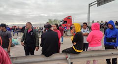 Crisis en frontera Perú y Chile: migrantes se enfrentan a la policía en la zona limítrofe