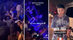 Marama: discoteca donde iba a presentarse la banda colapsa, se caen boxes y reportan heridos