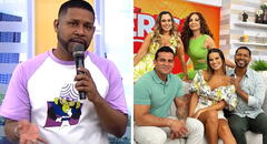Giselo se 'queja' por ausencia de Valeria Piazza en “América hoy”: Recién entras y ya pides licencia