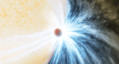 Captan por primera vez una estrella devorando a su planeta