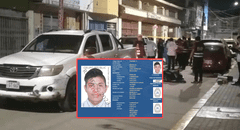 Sujetos asesinan a balazos a delincuente en pleno centro de Chiclayo