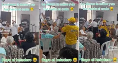 Hizo nuevamente de las suyas: heladero de D’Onofrio ingresa a fiesta para vender sus productos a invitados
