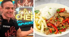 "El gran chef famosos": ¿cómo se prepara el lomo saltado, el plato favorito de Mark Vito?