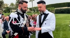 Por primera vez, militar se casó con pareja del mismo sexo con uniforme oficial de Carabineros