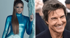 Tom Cruise envía un regalo a la casa de Shakira luego de verse en la carrera de Fórmula 1