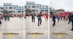 Día de la Madre: maestros se unen a bailar contradanza en presentación de sus estudiantes