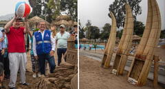 "Se pueden hacer castillos de arena": López Aliaga justifica playa artificial en SJL