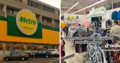 Hallan ropa de marca desde S/20 en Metro de Pershing: "Estas sí son ofertas"