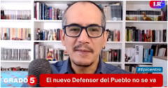 Gómez Fernandini sobre elección de defensor del Pueblo: “Hay arreglos para asegurarse cuotas de poder”