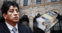 Josué Gutiérrez ganará más de S/23.000 mensuales pese a no tener experiencia en derechos humanos