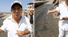 Alcalde de Trujillo fue hasta Chiclayo y 'fiscalizó' obra: "Inhabiliten a los Acuña Peralta"