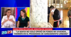 Ministra Pérez de Cuéllar: “La mafia no solo operó en Fondo Mivivienda, alcanzó el Programa de Saneamiento"