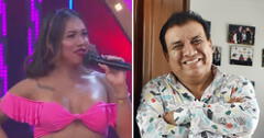 Dayanita no tolera imitación de Manolo Rojas en “El reventonazo de la Chola”: “Yo no soy así”