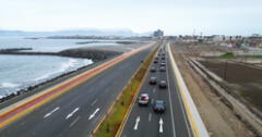 Callao: municipalidad cierra carril de la Costa Verde por oleajes anómalos