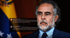 Exembajador Benedetti denuncia amenazas de “personas muy poderosas” y pide protección a Fiscalía