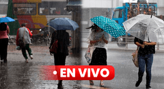 Onda Tropical en Venezuela EN VIVO: sigue el reporte de las lluvias hoy, 9 de junio, según el Inameh