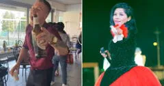 Italiano se declara fan de Yarita Lizeth y canta sus temas a todo pulmón: “Sírvanle lleno”