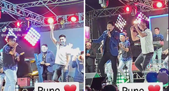 Royer Soncco, del grupo Russkaya, encantó a cachimbos de Puno con su baile: "Sus movimientos enamoran"