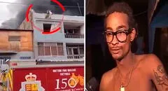 Hombre que rescató a 25 perros durante un incendio en Gamarra: "Era difícil verlos morir así"
