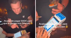 Hombre paga 500 euros para que DJ le ponga su canción favorita en discoteca