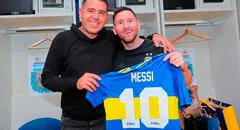 Riquelme confirmó a Messi para su partido de despedida: "Va a jugar en el estadio más lindo"