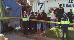 Trabajadores de limpieza hallan pierna humana en carro de basura de Cusco