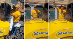 Arequipa: Heladero de D’Onofrio adapta enorme parlante a su carrito y la rompe cantando chicha