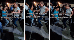 Joven saca los ‘pasos prohibidos’ con estadounidense y lo trolean: “Todo por la visa”