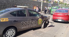 Rímac: así fue la persecución a un delincuente que ocasionó múltiple choque cuando huía de la PNP