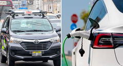 Taxistas podrían recibir bonos para convertir su carro a eléctrico en Perú