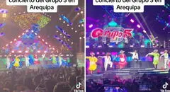 Carnaval de Arequipa se hizo presente en el 1.° día de show del Grupo 5 en la Ciudad Blanca: “Otro level”