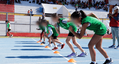 Miniatletismo para los niños llegó a Arequipa