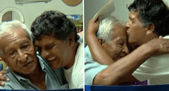 Fue abandonado por su padre a los 5, pero se reecontraron en Lima tras 45 años: "No te culpo, papá"