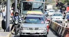 Corredores siguen en suspenso y colectiveros inician protestas