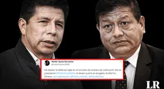 Pedro Castillo: Walter Ayala abandona defensa en proceso de amparo de restitución del expresidente