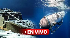 Submarino del 'Titanic', última hora: sigue búsqueda del Titán que tiene menos de 18 horas de oxígeno