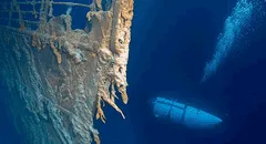 Submarino Titán: ¿dónde se hundió el Titanic y a qué profundidad se encuentra?