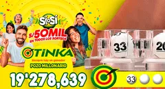 ¡La Tinka REVENTÓ!: ¿dónde se hizo la jugada ganadora y que bolillas salieron?