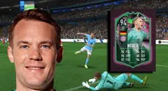 FIFA 23 Ultimate Team convierte al arquero Manuel Neuer en un delantero superior a Messi
