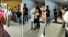 ¡Profesores que dejan huella!: maestro se jubila y alumnos lo despiden con emotivo homenaje