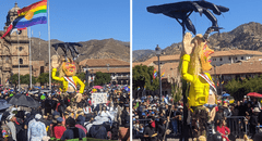 Cusco: artistas denuncian censura del Gobierno de Boluarte y desaparición de escultura “La descarada”