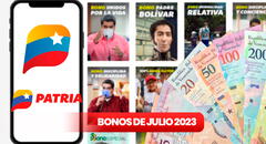 ¿Qué bonos se pagan en julio 2023? Revisa las fechas de pago, montos y beneficiarios