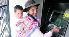 INEI: fuera de Lima solo el 35,6% tiene una cuenta bancaria