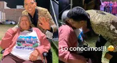 "Cumplió el sueño de muchas": Christian Yaipén conmueve con gesto a adulta mayor durante concierto del Grupo 5