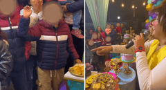 Payasito se conmueve al escuchar que un niño de la fiesta le invita a su cumpleaños: “Lloré”